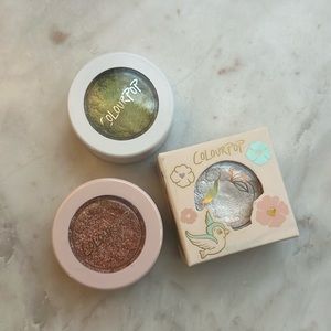 Colourpop Super Shock Shadow - Set of three